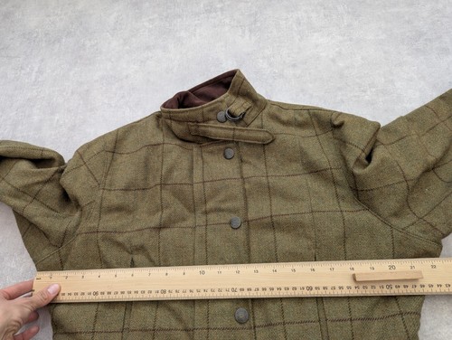 Alan Paine Jacket Womens 12 Wool Tweed Coat Shooting Hunting Races Made in UK - Picture 5 of 14