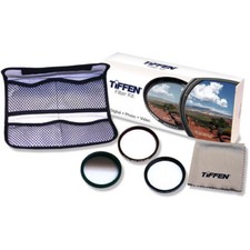 Tiffen 77mm Digital Pro SLR Filter Kit Clear, Promist 2  ND6 Grad - 3 Filters