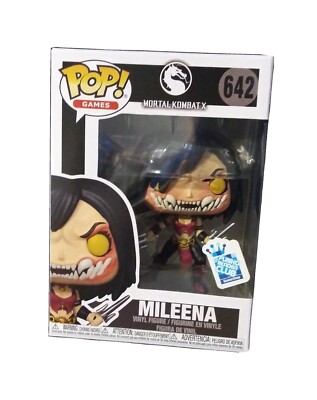 Funko Pop- Mortal Kombat Mileena #642 GameStop Exclusive + Soft Protector 