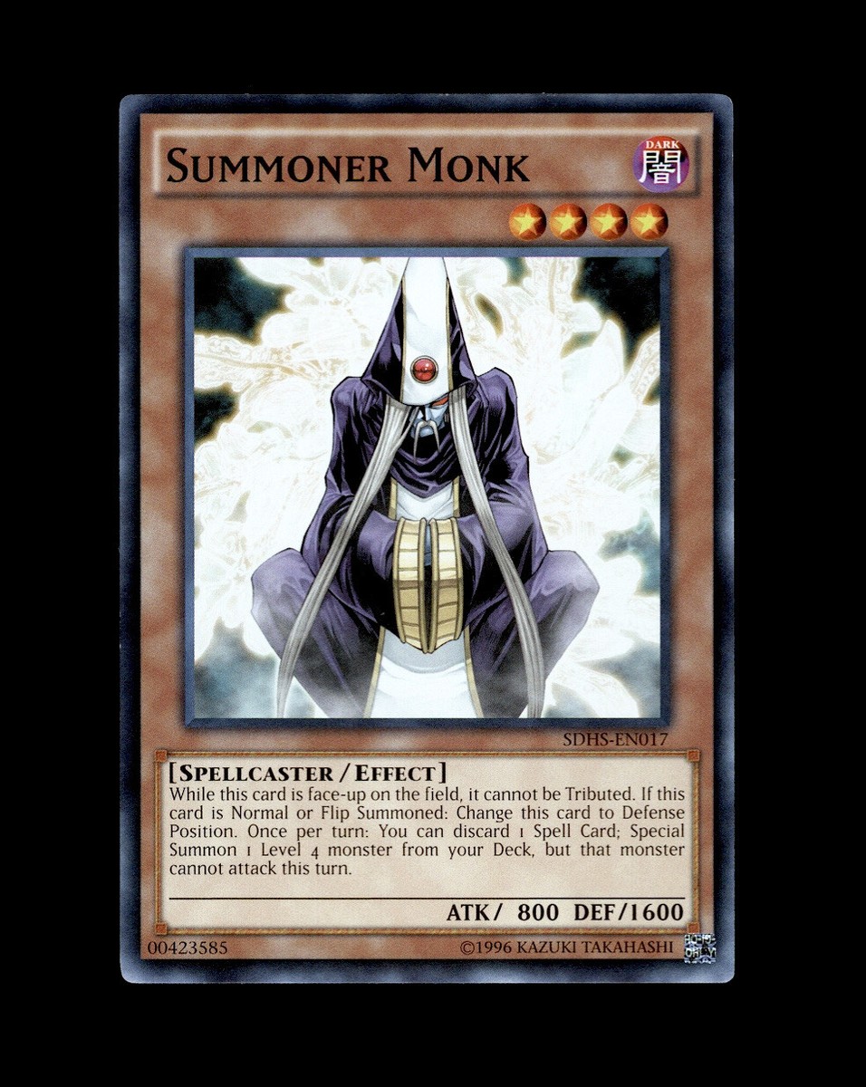 Yu-Gi-Oh! Summoner Monk Karte (SDHS-EN017) – Common, 1st Edition, Aus HERO Strike Deck