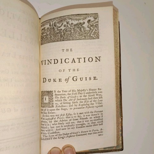 The dramatick works of John Dryden 1735 volume 5 Albion, Duke of Guise, Spanish - Imagen 13 de 23