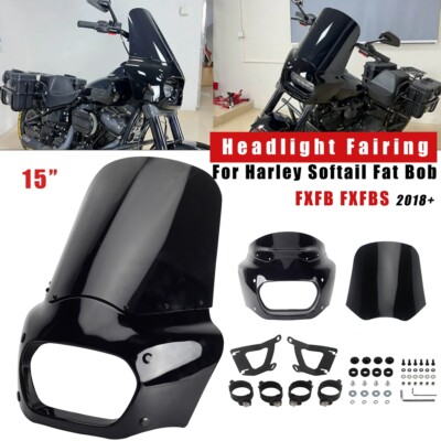 fxfb fxfbs フェアリング　fatbob For Harley Fat Bob 114 FXFBS 2018-24 Road Warrior Front Fairing