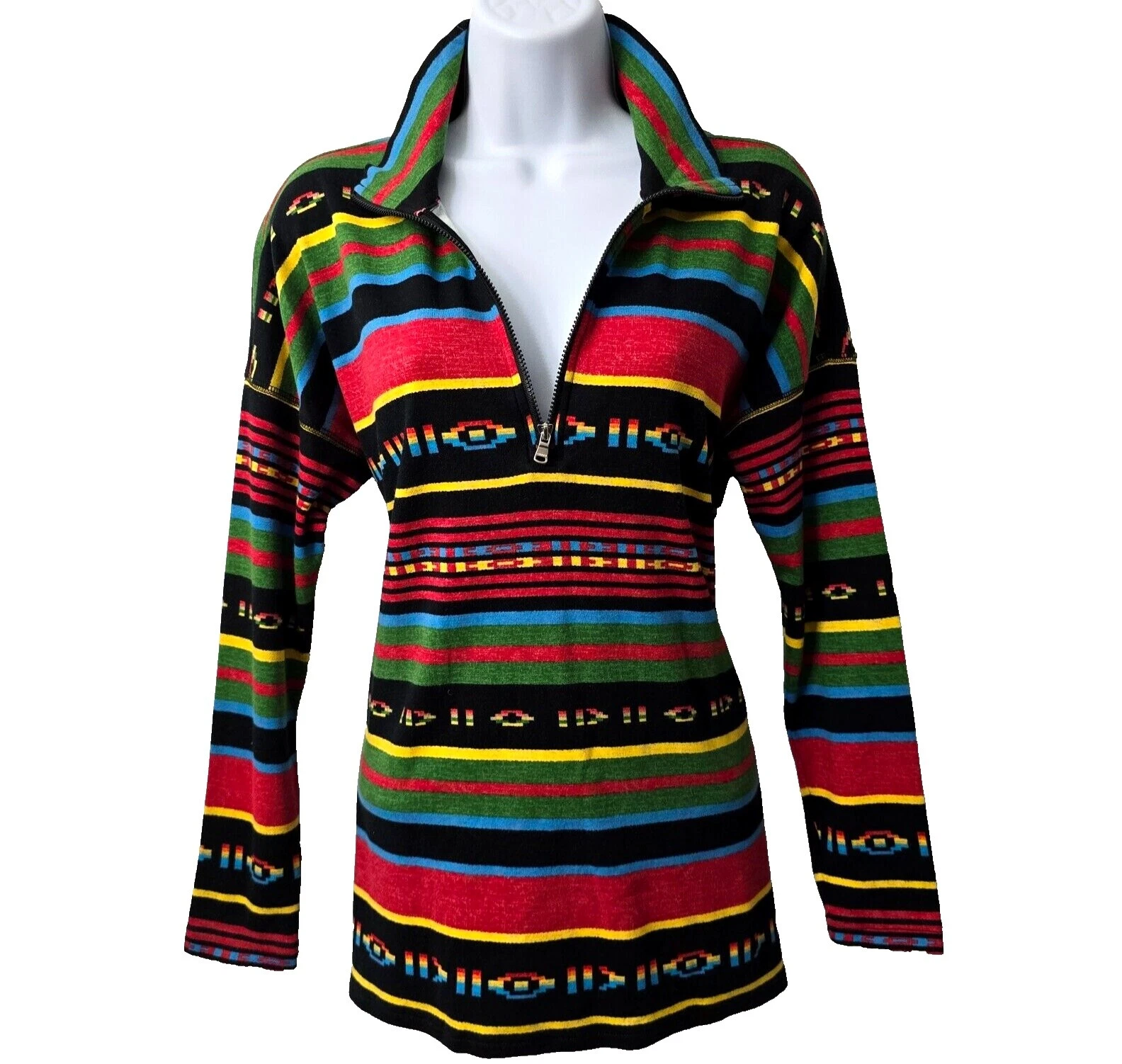 Chaps Cotton Geometric Tops for Women