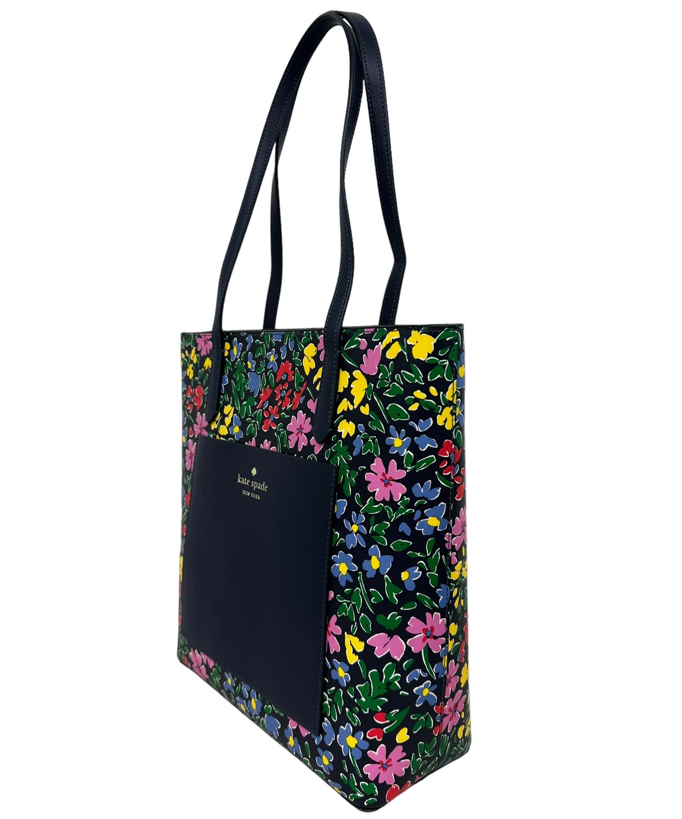 Kate Spade Daily Tote Top Zip Shoulder Bag Shoreside Floral Parisian