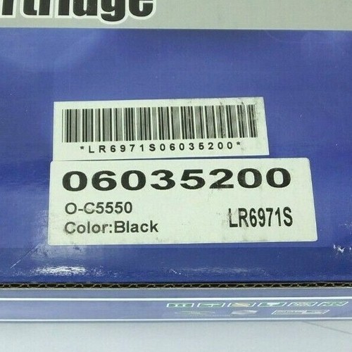 Black LR6971S Premium Color Toner Cartridge 06035200 : C5800/C5900 C5550MFP - Picture 2 of 3