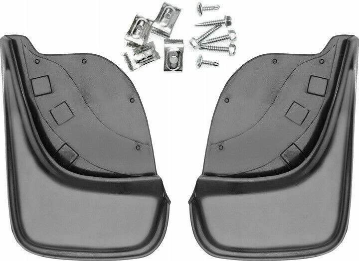 2x mud flaps dirt protection BLACK rear for Skoda Citigo eBay