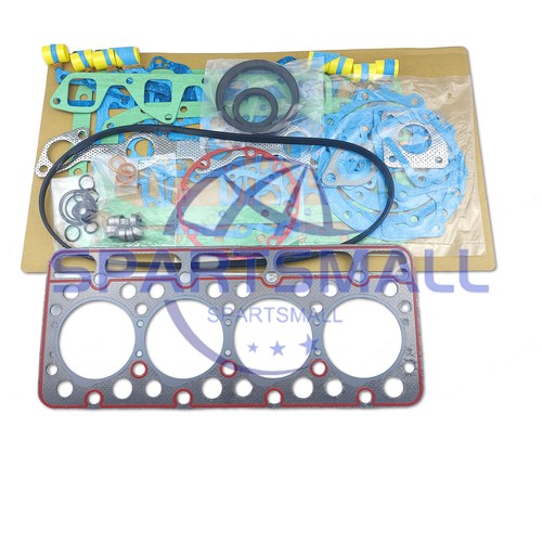 Full Gasket Kit+Piston Rings for Kubota V1702 V1702B Bobcat Skid Steer 743 733 - Picture 4 of 10