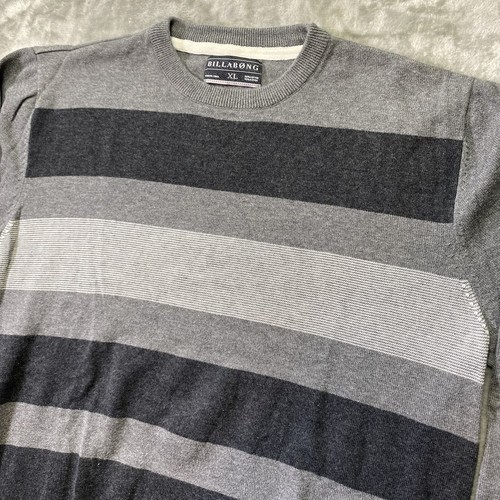 Billabong Stripped Sweater Pullover Langarm Herren Größe XL (fällt groß aus) - Bild 2 von 8