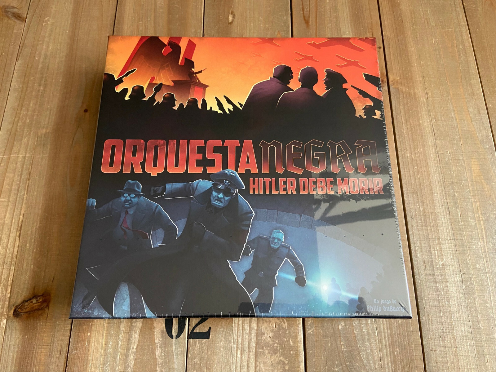 juego de mesa - Orquesta Negra - Ludonova - Edición Español - juego cooperativo