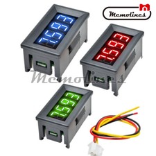 0.36" Digital 3-Wires LED Panel Display 4-Bit DC 0V-100V Voltmeter Meter Tester