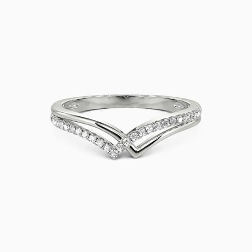 Women's 0.12CT Round Cut Lab-Grown Diamond Classic Wedding Ring In 950 Platinum - Picture 1 of 10