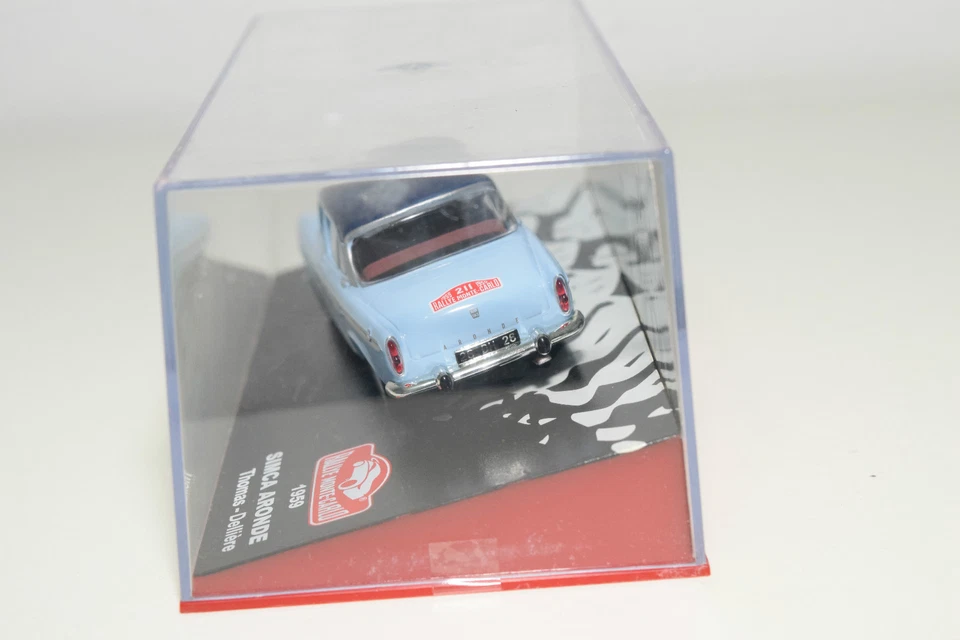 . ALTAYA SIMCA ARONDE 1959 RALLYE MONTE CARLO THOMAS DELLEERE MINT BOXED - Immagine 3 di 4