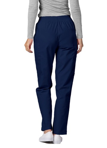 Adar Universal Women's Scrub Set - Warm-Up Scrub Jacket Elastic Pull-On Pants - Picture 82 of 133