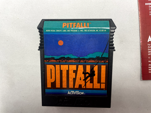 1983 Activision Colecovision Game Cartridge Pitfall! Complete Box & Manual - Picture 7 of 18