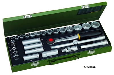 Proxxon 23000 - Rohrschlüsselsatz, 1/2'', 29-teilig