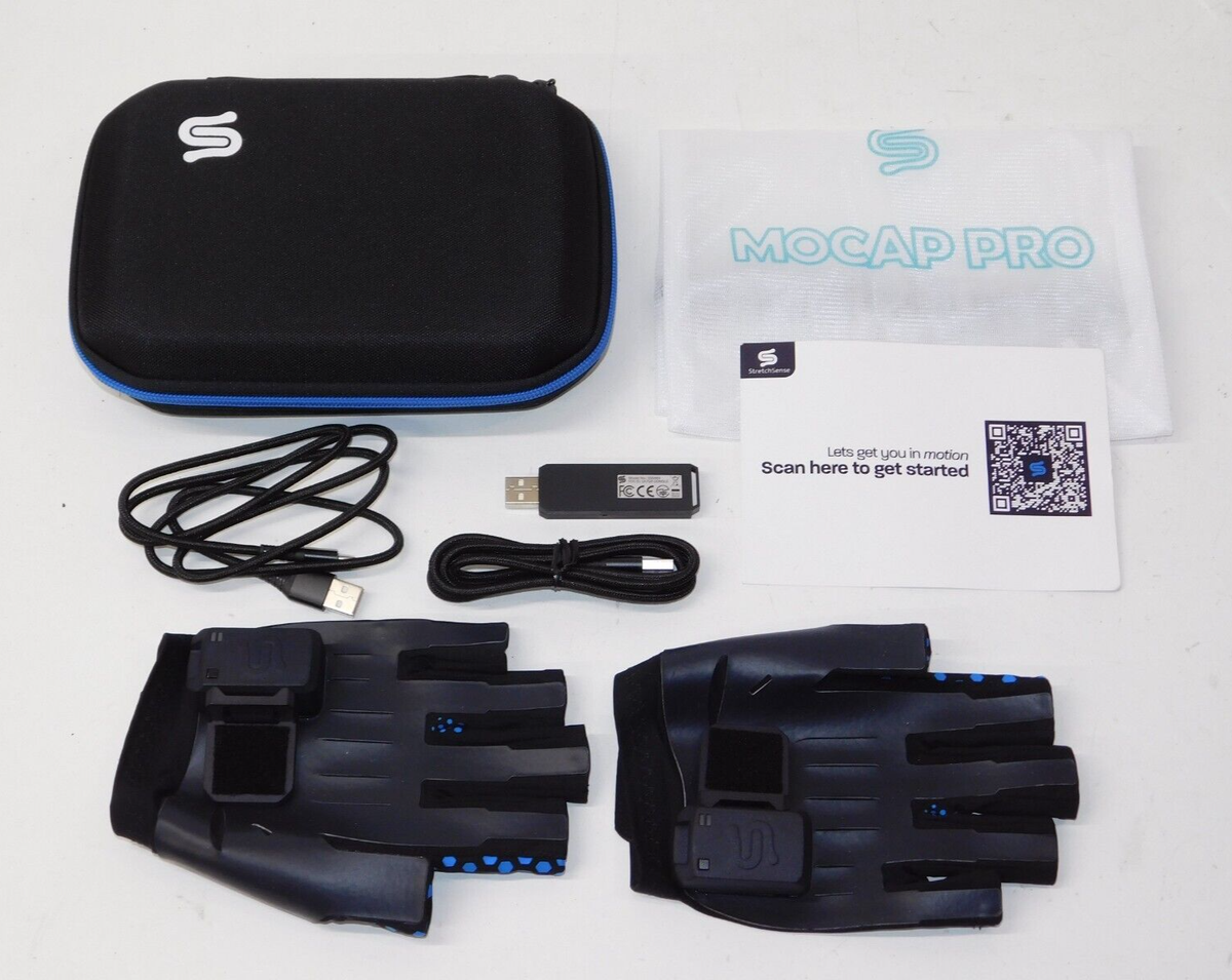 StretchSense Mocap Pro Studio Smart Glove Hand Motion Capture VR