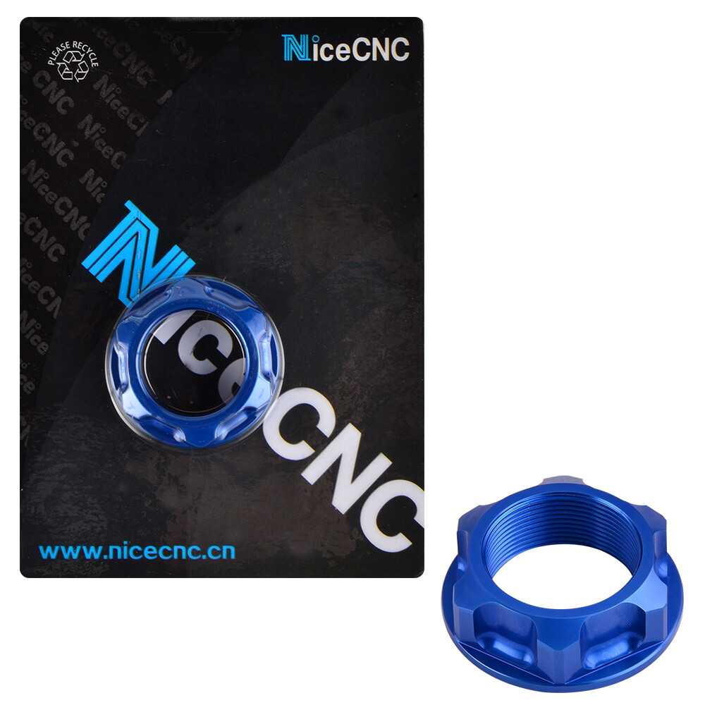 CNC Billet Steering Stem Nut Bolt For Yamaha YZ125 YZ250 19942019 2020 Aluminum eBay