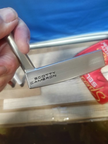 LH Titleist Scotty Cameron Special Select Del Mar 35+" Putter W/BGT Polar White - Picture 4 of 6