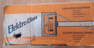 Nettoyeur Vapeur Pour Vitres ELEKTRO-GLASS Vintage – 220V – Fonctionnel