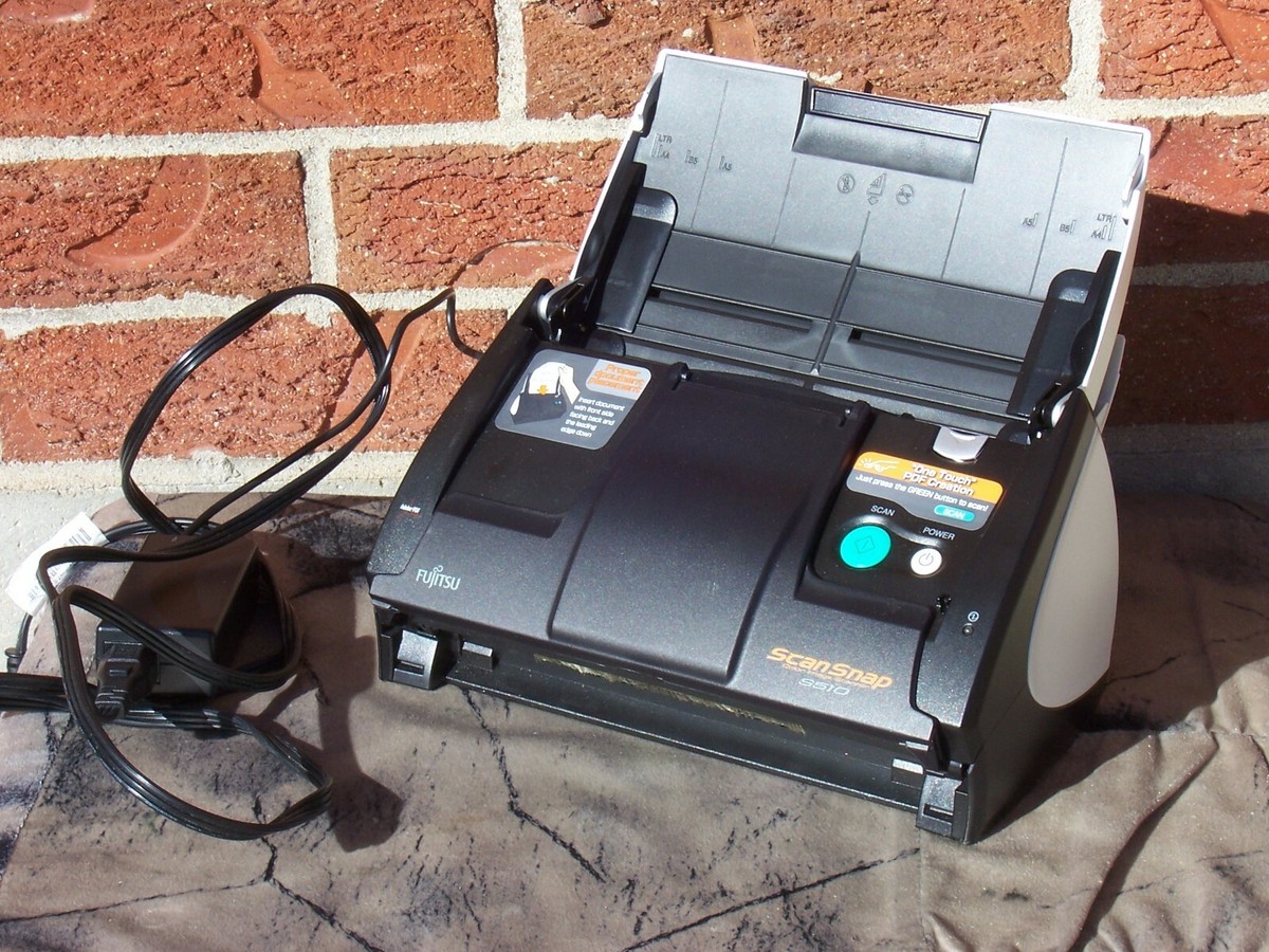 FUJITSU Scan Snap S510 Color Image Scanner 97564307386| eBay