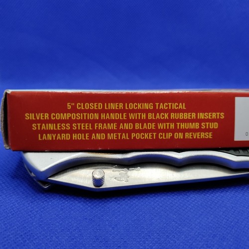 Frost Cutlery ZEPPELIN Sharp Single Blade Pocket Clip Thumb Assist Pocket Knife - Picture 5 of 5