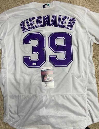 Kevin Kiermaier Signed Autograph Auto Devil Rays Jersey JSA COA - Picture 2 of 3