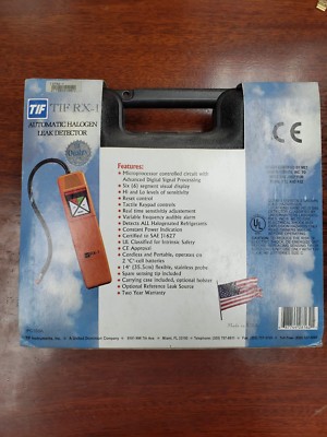 TIF RX-1 Automatic Halogen Leak Detector