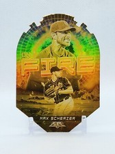 2022 Topps Fire Gold Minted MAX SCHERZER On Fire METS #EF-21