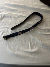 VINEYARD VINES Blue American Flag Logo Canvas Club BELT Men's Size 28 USA Youth