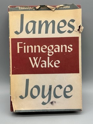 Finnegans Wake James Joyce HCDJ 1960 Ninth Printing!