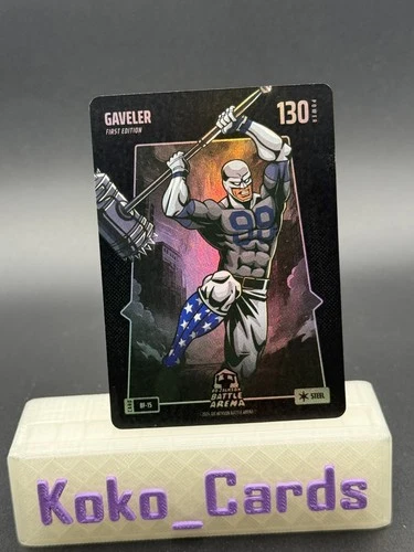 2024 Bo Jackson Battle Arena 1st Ed - Aaron Judge Gaveler Steel Foil #BF-15