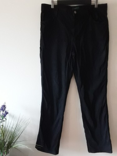 Woolrich Woolen Mills Jeans Black MensSize W34 Zip Fly Stretch Regular Straight - Picture 2 of 16