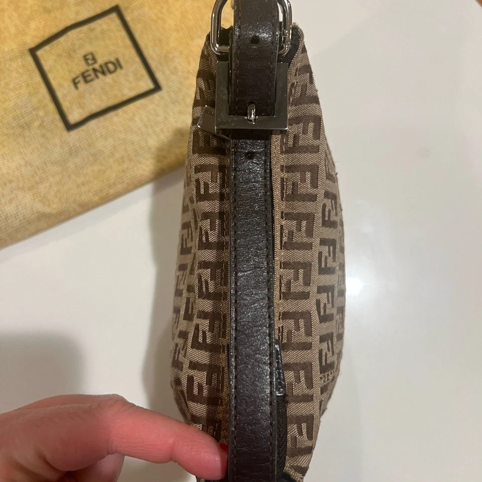 Adorable bolso vintage mini Fendi Zucca Zucchino Foto 2 de 4