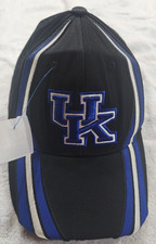 UK Wildcats University Of Kentucky Ball Cap Blue black with white stripe