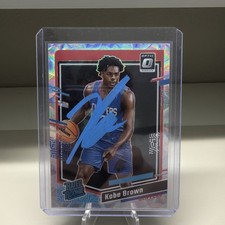 2023 Optic Basketball - Rated Rookie Kobe Brown #232 IN PERSON AUTOGRAPH 🔥