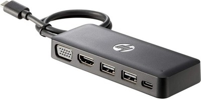 HP USB-C Travel HUB Port Replicator - Z9G82AA