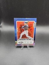 2021 Panini Contenders Optic Red Ticket Freddie Freeman #15 Prizm Baseball Card