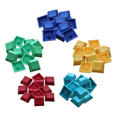 12Pcs PBT DSA Keycaps Blank Printed DIY für MX Switches Mechanische Tastatur