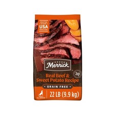 Merrick Premium Grain Free Dry Adult Dog Food, Wholesome And Natural Kibble, ...