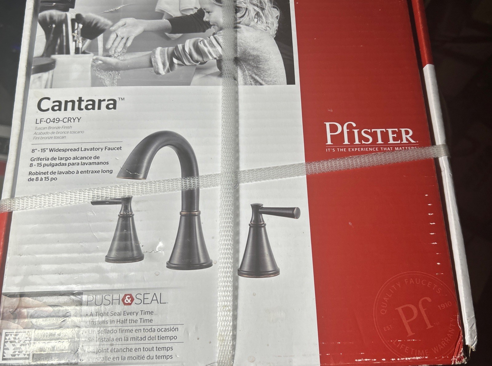 Pfister Cantara Tuscan Bronze Faucet LF-049-CRYY Sealed Box