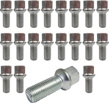 20 Radschraube M12x1,5 37mm Schaftlänge Kegelbund Opel Peugeot Renault