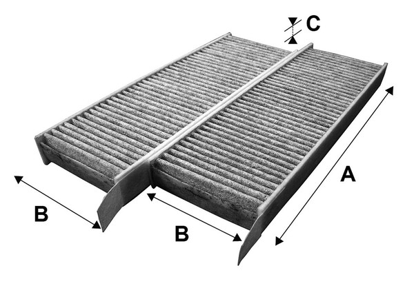 Innenraumfilter Valeo Protect 715555 Aktivkohlefilter FüR Peugeot Opel Ds A18 B9-image