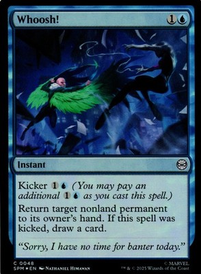 Whoosh! Foil   Marvel's Spider-Man 48   C