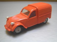Norev #26 CItroen 2CV CLE plastic vintage toy 1/43 scale France Near Mint rare