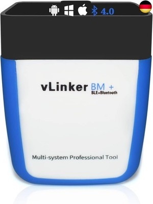 BM+ OBD2 Bluetooth Diagnose Scan Tool, OBDII Autoscanner für iOS, Android, und W