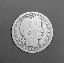 1899-O Barber Quarter