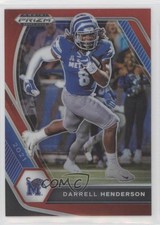 2021 Panini Prizm Draft Picks Red Prizm 30/299 Darrell Henderson #94 15nu