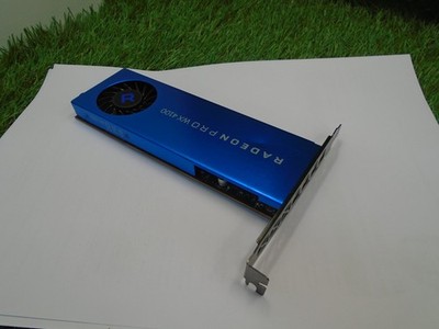 Ati Radeon Pro WX 4100 4x mini DP High Profile GPU Grafikkarte GETESTET GPU