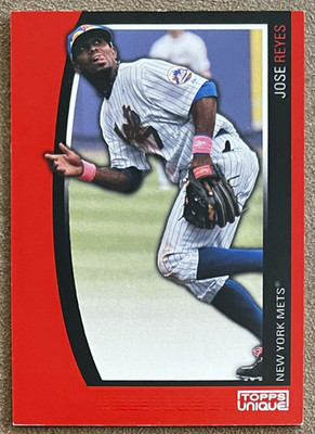2009 Topps Unique - Jose Reyes #7 Premier /1199