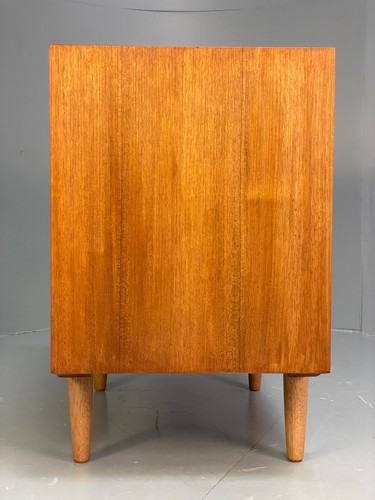 Vintage Danish Teak Cabinet 1970s Retro Sliding Doors Shelf EB9835 MWOO - Picture 17 of 21